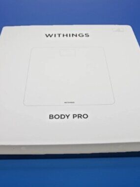 New $149 Withings Body Pro Weight & BMI Smart Scale Cellular WiFi Bluetooth